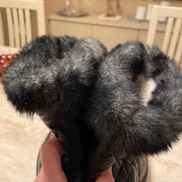 Olang quilted boots with retractable cleats in size 39 (8) - Picture 5 of 16